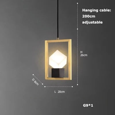 lustre suspendu à led pour un éclairage moderne et élégant