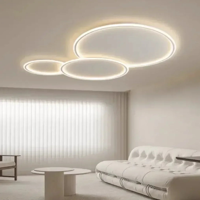 plafonnier led minimaliste nordique pour décoration intérieure