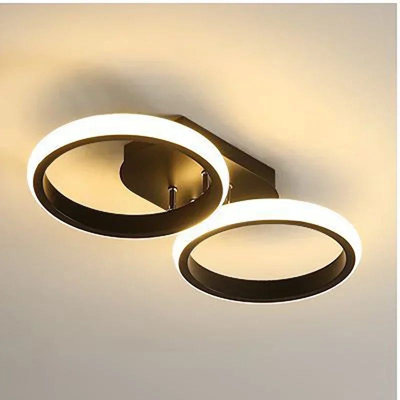 plafonnier led moderne rond carré pour décoration intérieure