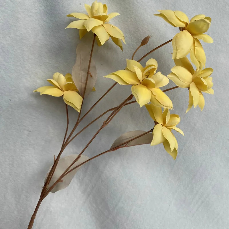 fleurs artificielles en tissu décoratives pour mariage et événements