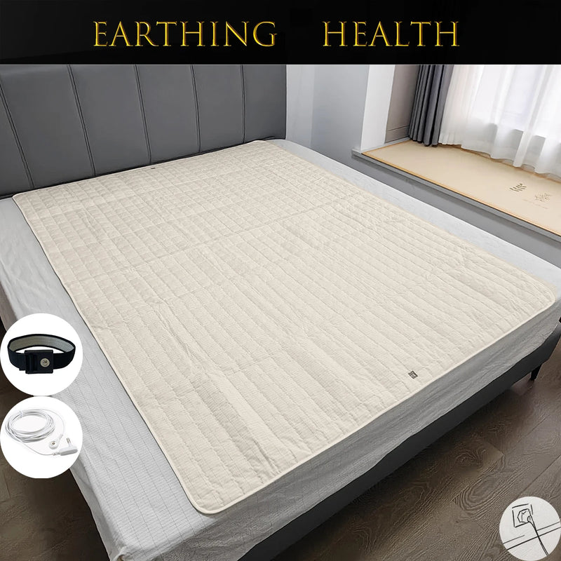 tapis de mise à la terre avec matelas en fibre d'argent antistatique