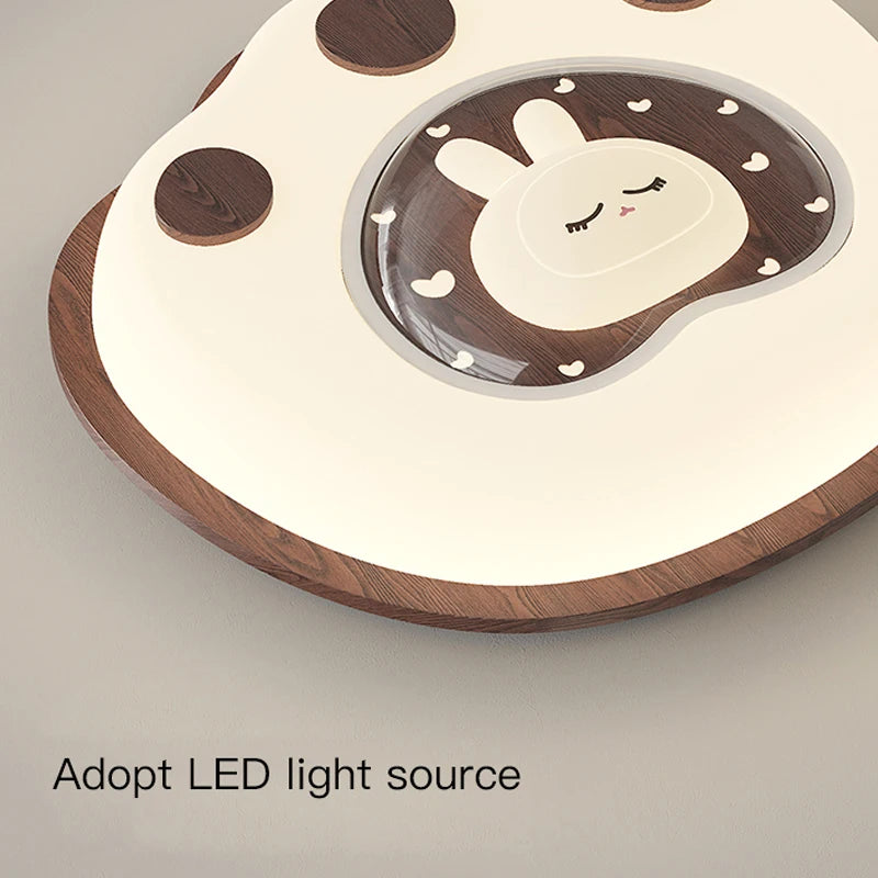 lustre led créatif animaux chat pour enfants