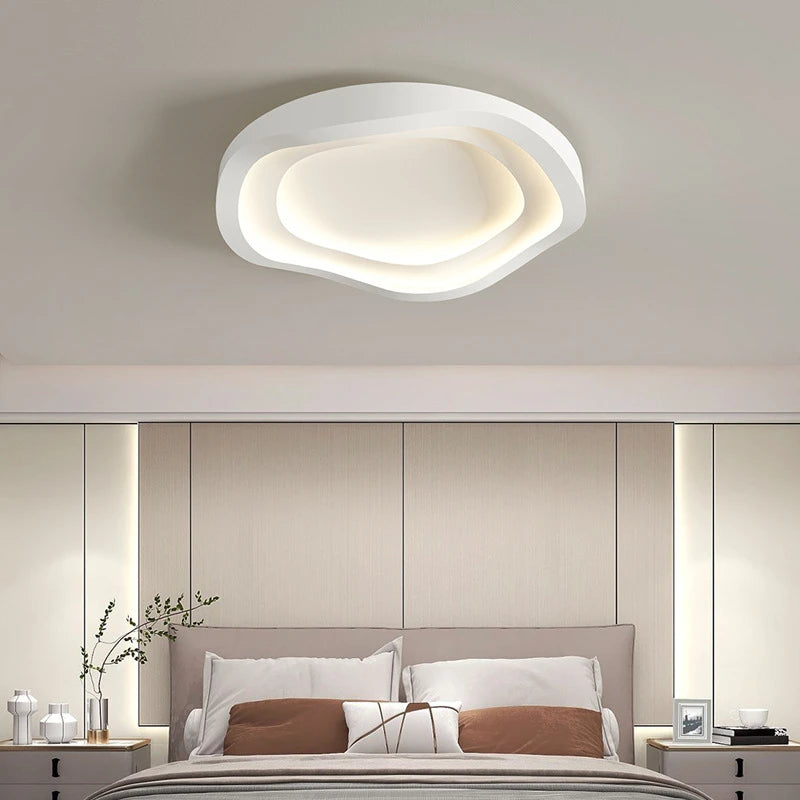 plafonnier led rond élégant lampe intelligente pour décoration intérieure