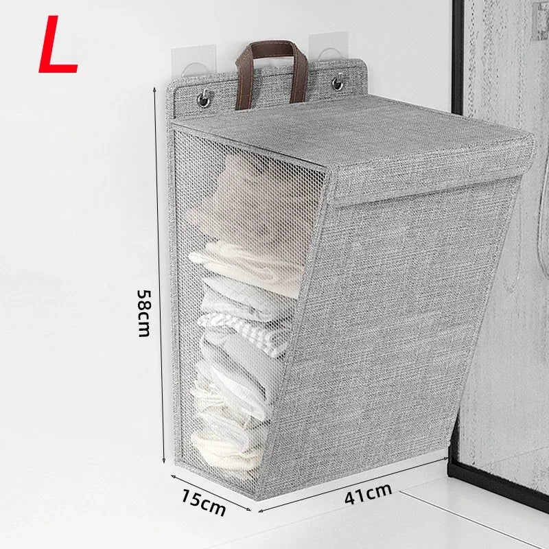 panier à linge pliable multifonctionnel pour rangement et tri