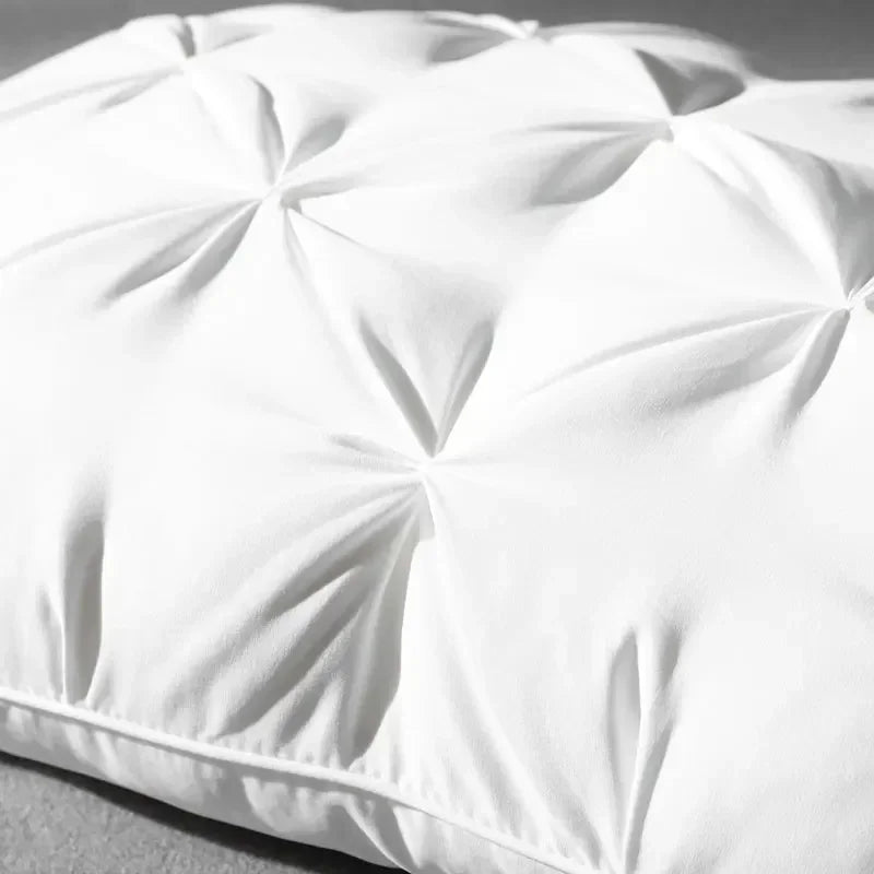 oreiller en coton pour un sommeil de luxe soutien cervical pour adultes