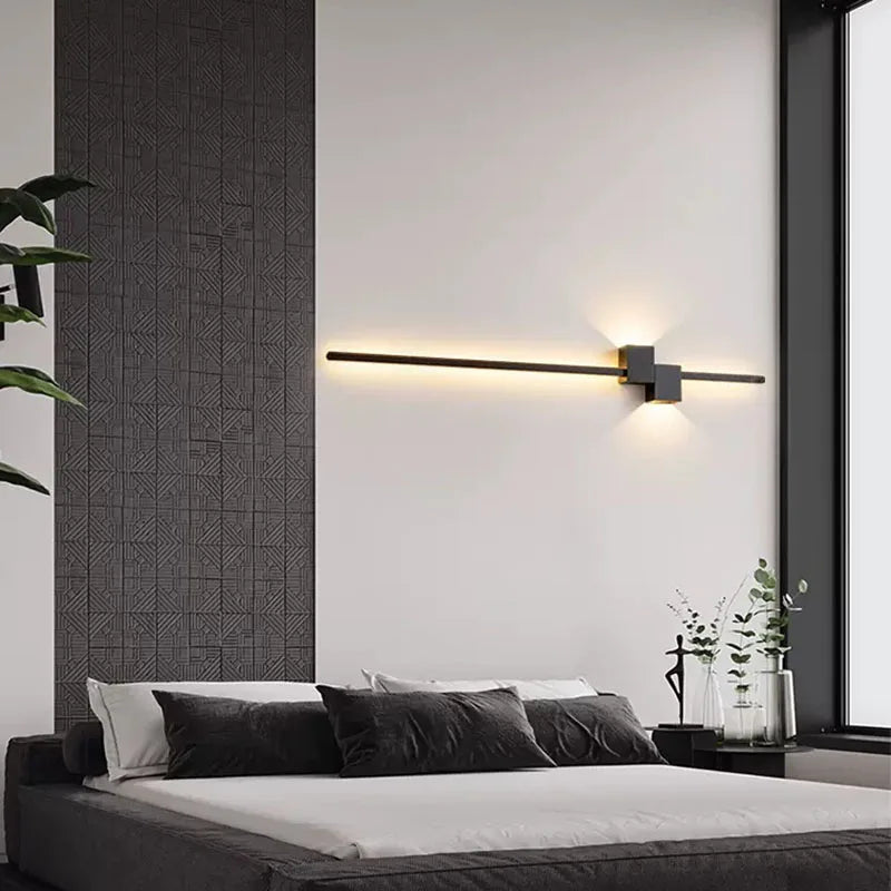 applique murale led minimaliste design artistique