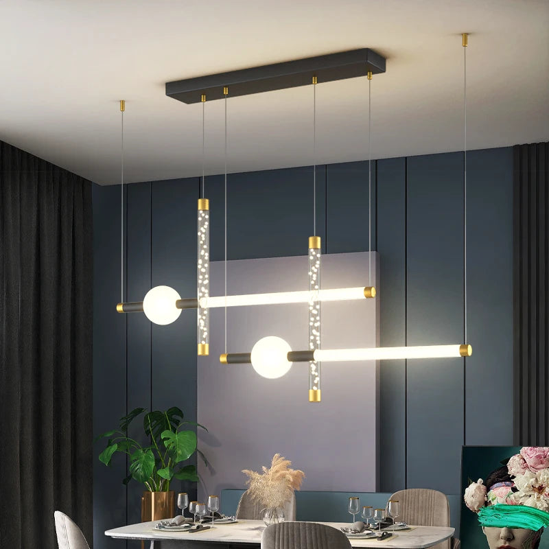 lustre moderne minimaliste design pour intérieur contemporain