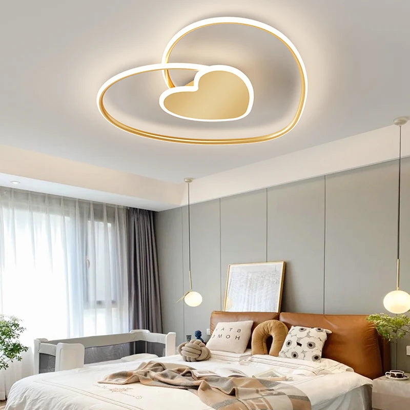 plafonnier led décoratif pour intérieur moderne et élégant