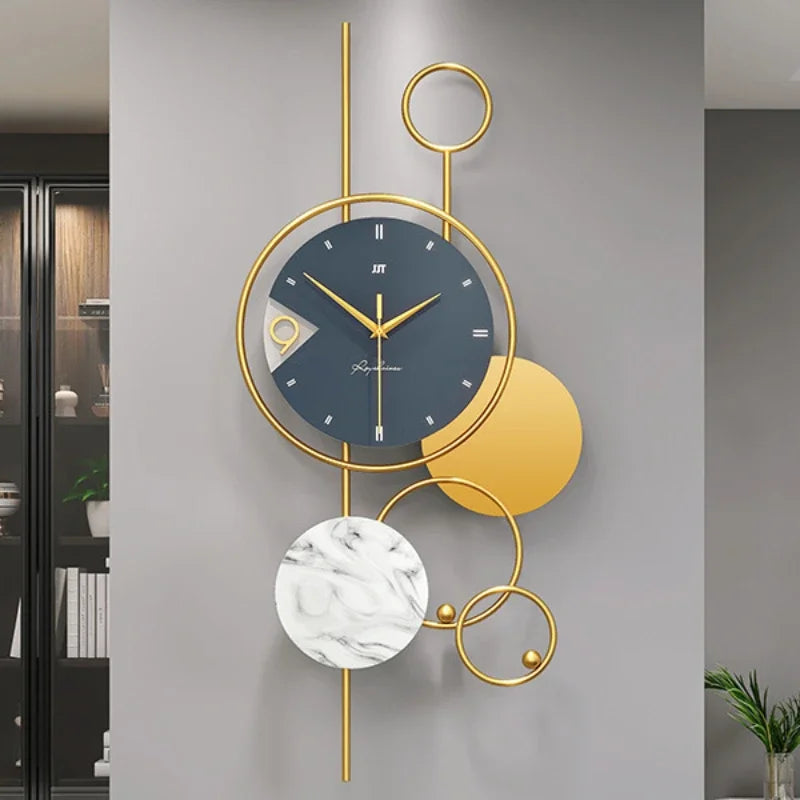 horloge murale moderne et élégante pour décoration intérieure