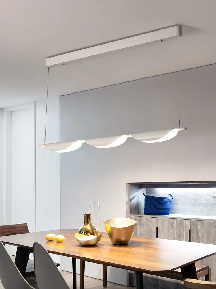 lustre moderne led éclairage suspendu pour espace contemporain