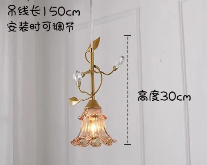 lustre en verre à led pour un éclairage intérieur moderne