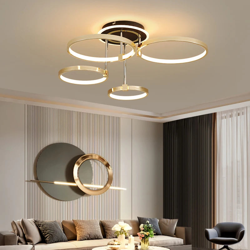 plafonnier led moderne design élégant pour intérieur lumineux