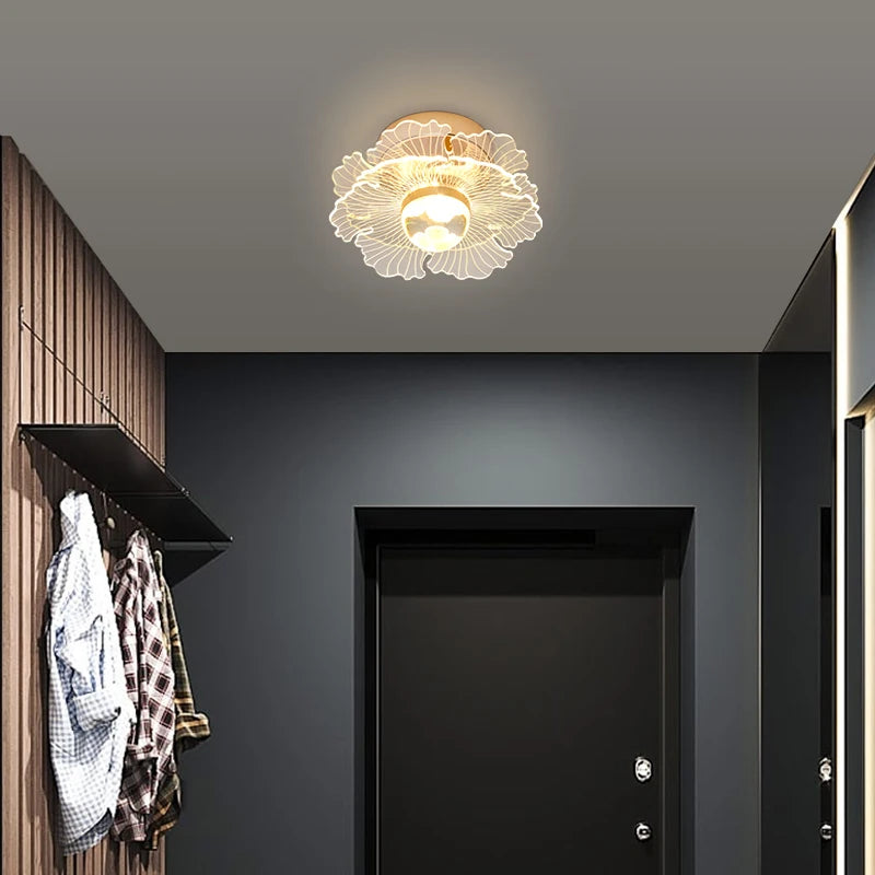 plafonnier led moderne nordique pour intérieur et balcon