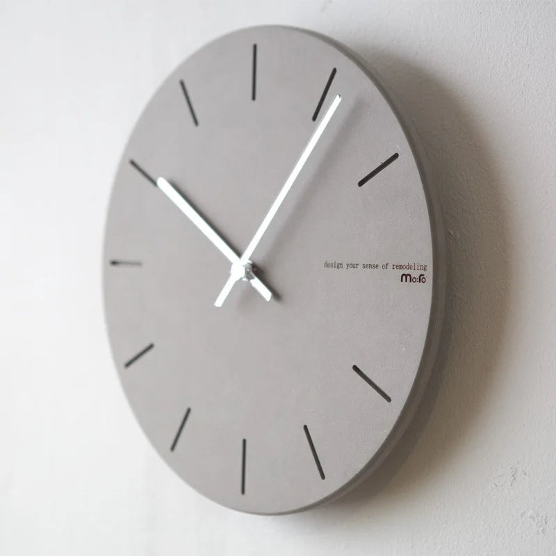 horloge murale moderne design quartz silencieuse décoration intérieure