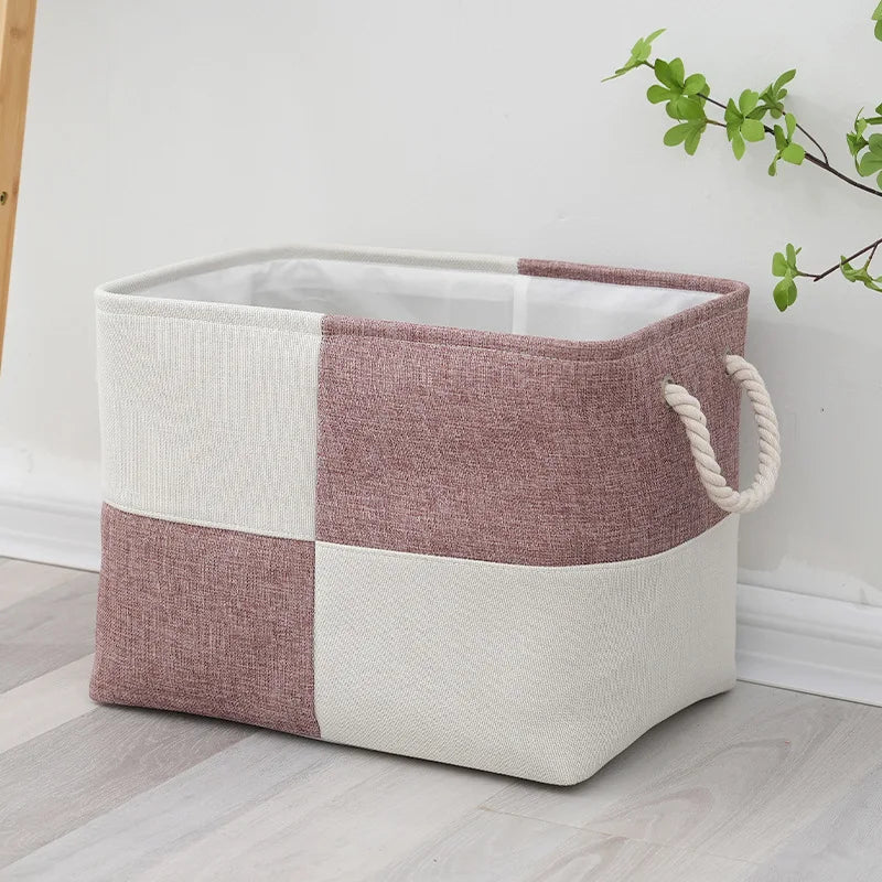 panier de rangement pliable pour linge et jouets