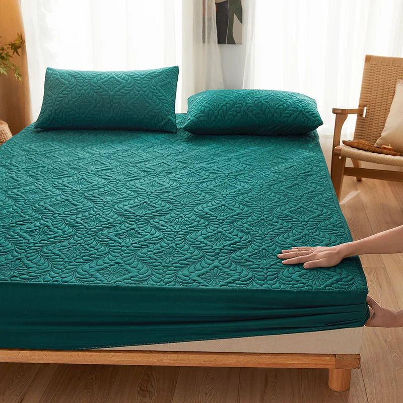 protège-matelas imperméable respirant anti-acariens antibactérien