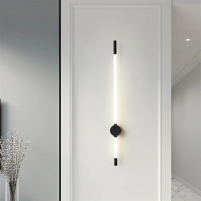 applique murale led minimaliste nordique de luxe moderne