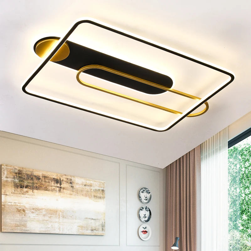 plafonnier led design nordique créatif pour décoration intérieure