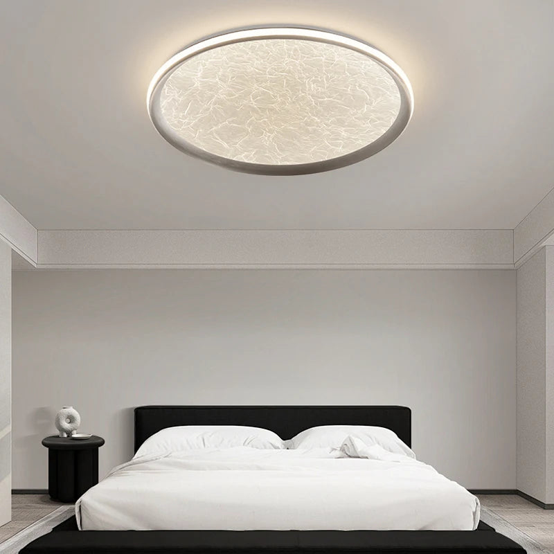 plafonnier led design rond moderne minimaliste pour intérieur élégant