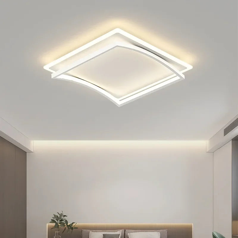 plafonnier led moderne luminaire décoratif intérieur design élégant