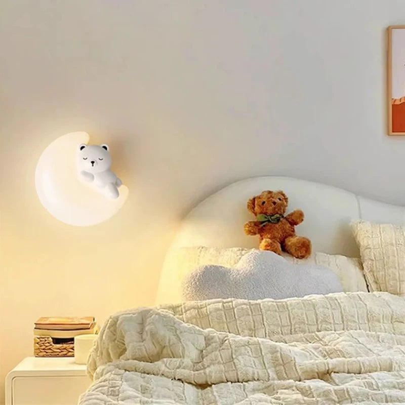 applique murale lapin mignon pour chambre enfant décoration moderne