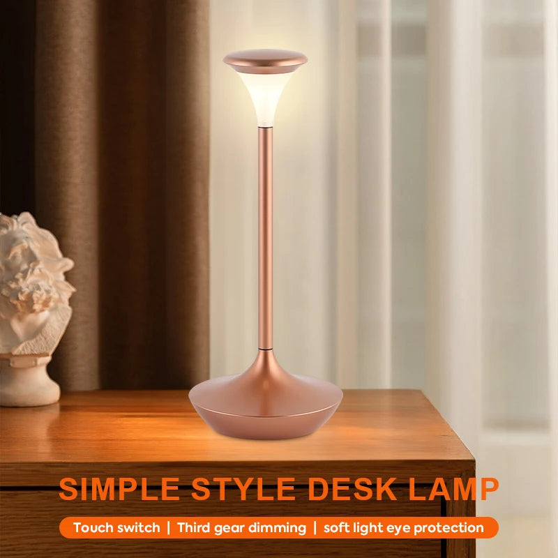 Lampe LED de table de chevet et de restaurant