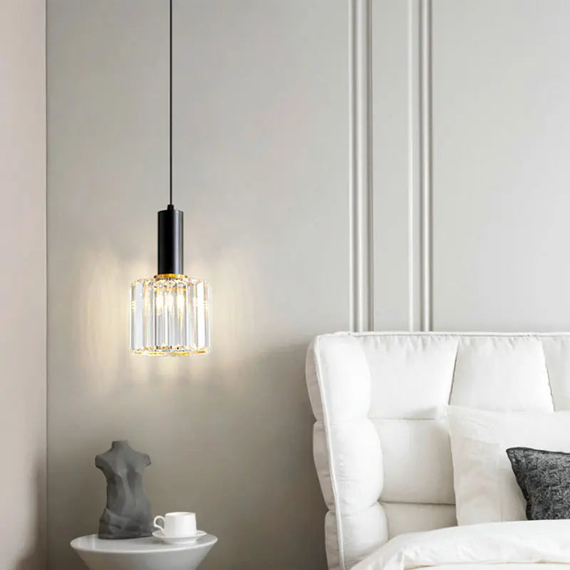 lampe led suspendue en verre design moderne décoratif