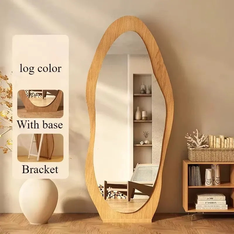 miroir décoratif debout pour maquillage et intérieur