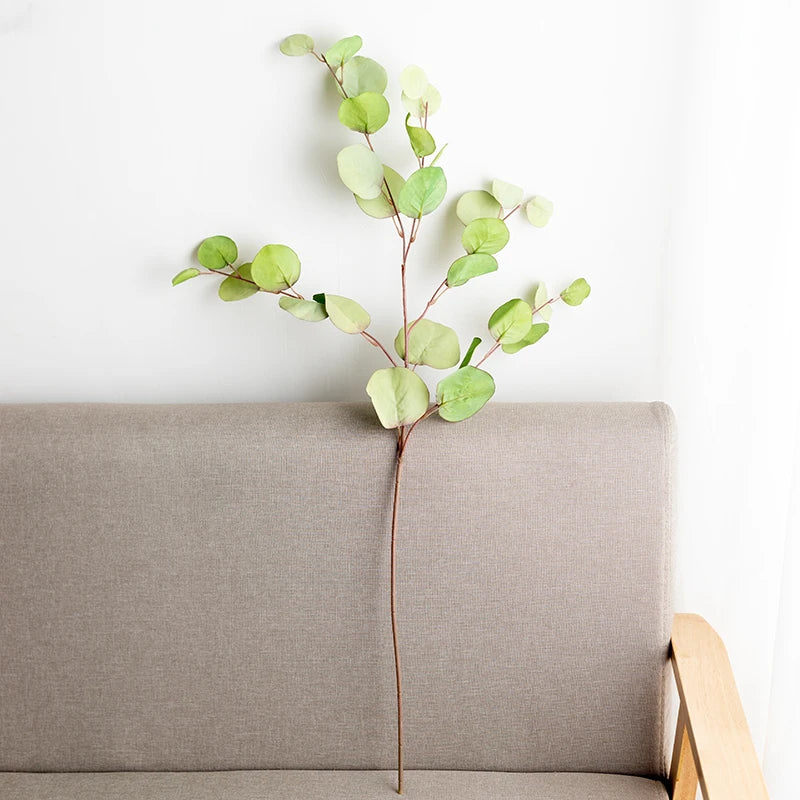 plante artificielle eucalyptus pour décoration automnale et arrangements DIY