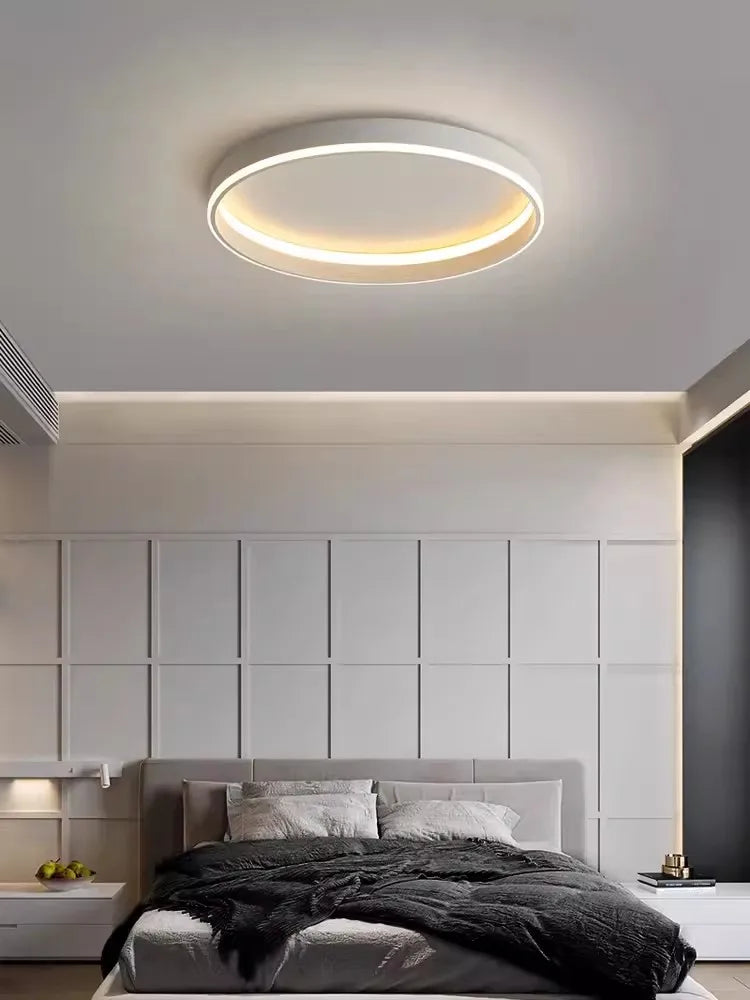 plafonnier led rond minimaliste design nordique moderne luminaire décoratif d'intérieur