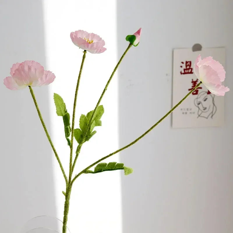 fleurs artificielles en soie pour décoration de mariage et table