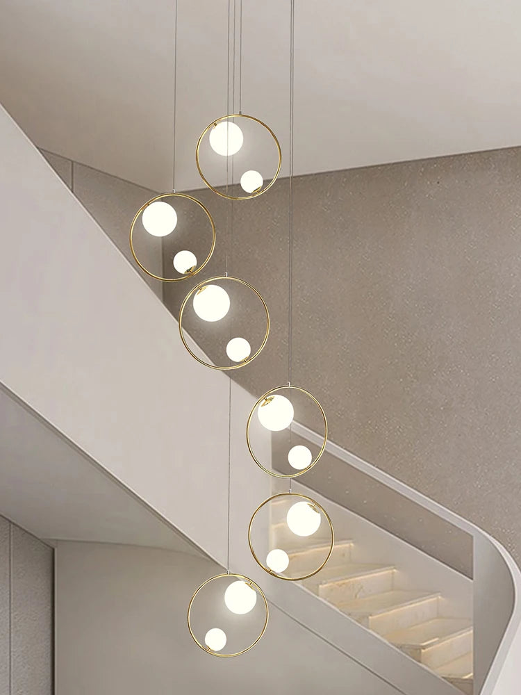 lustre moderne design pour un intérieur loft élégant