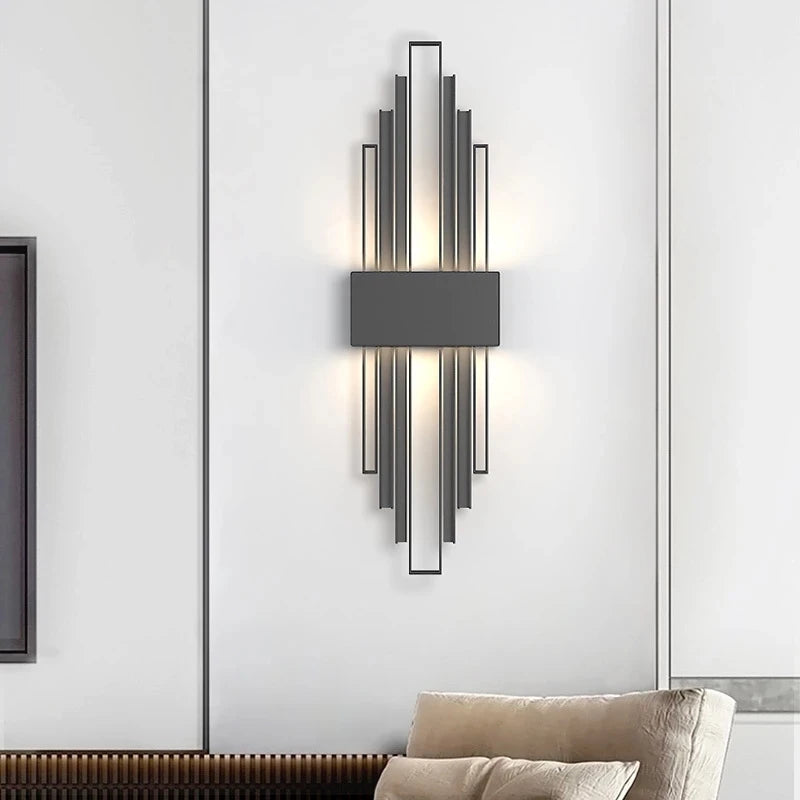 applique murale de luxe moderne éclairage led pour décoration intérieure