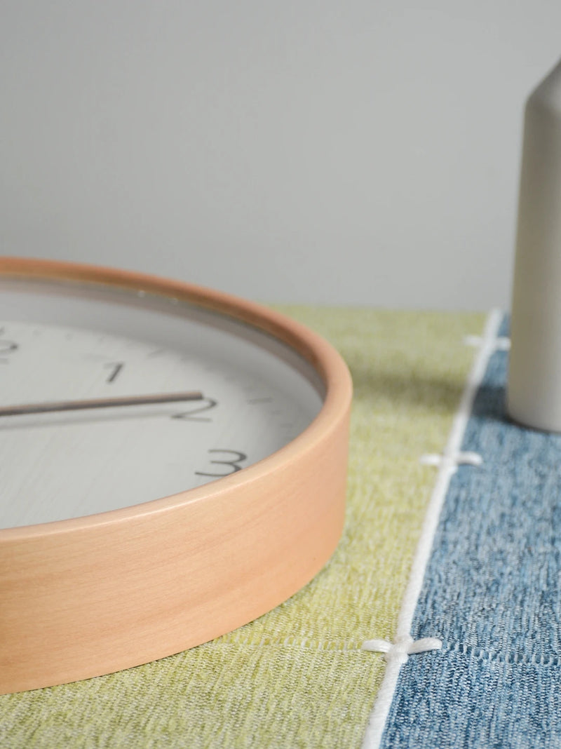 horloge murale en bois moderne décoration créative pour maison