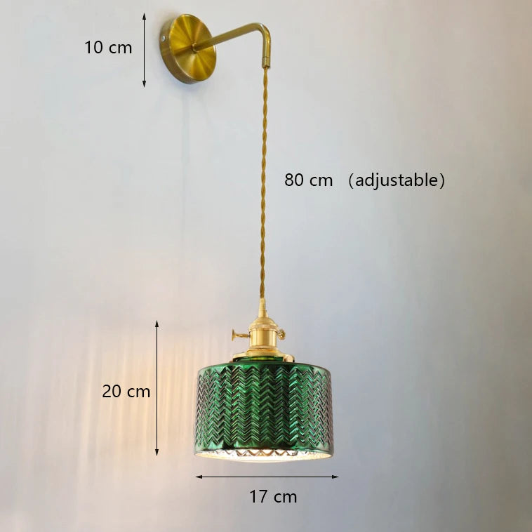 lustre en verre minimaliste japonais éclairage créatif design suspendu