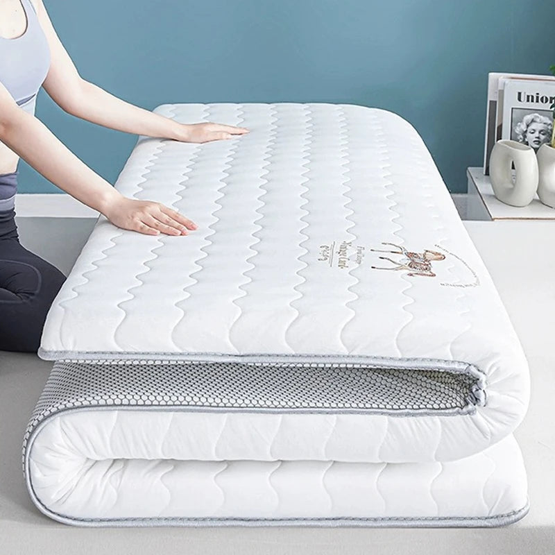 matelas épais en tissu à quatre couches pour sol tatami