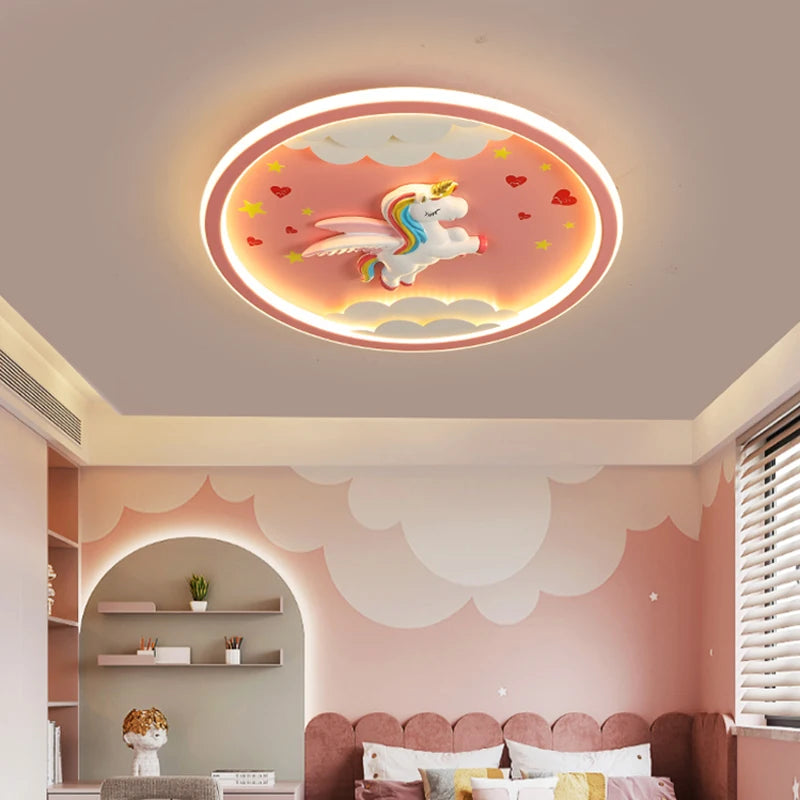 plafonnier led créatif pour chambre d'enfant décorative