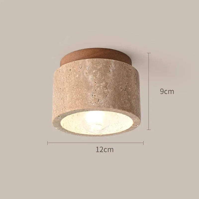 plafonnier led moderne en marbre pour décoration intérieure