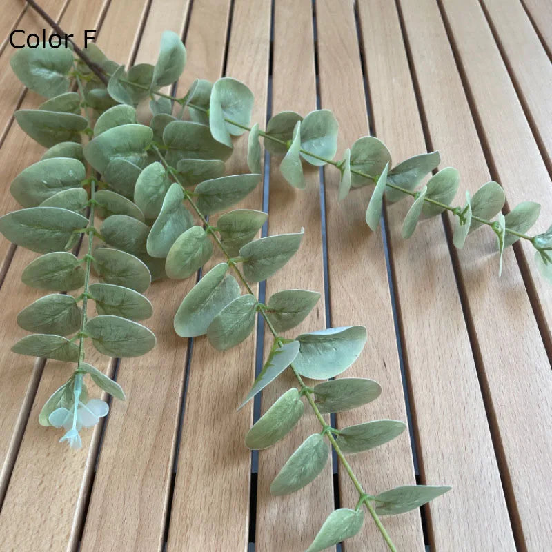 branche de plante artificielle en eucalyptus pour décoration intérieure et jardin