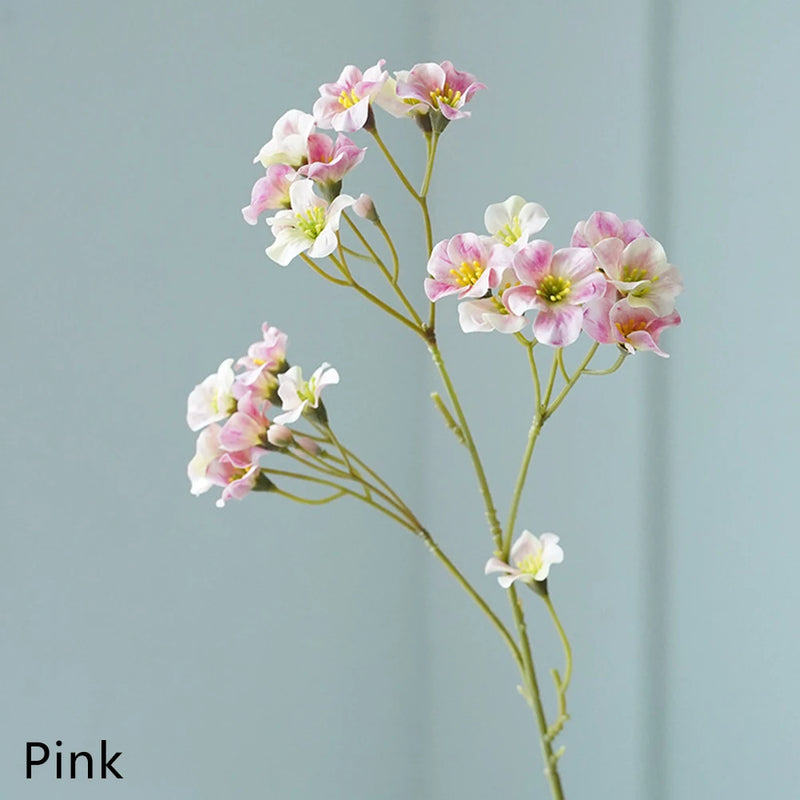 fleur de paulownia en soie artificielle pour décorations et bouquets