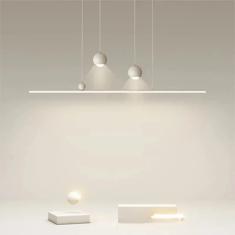 lustre suspendu led minimaliste nordique pour décoration maison
