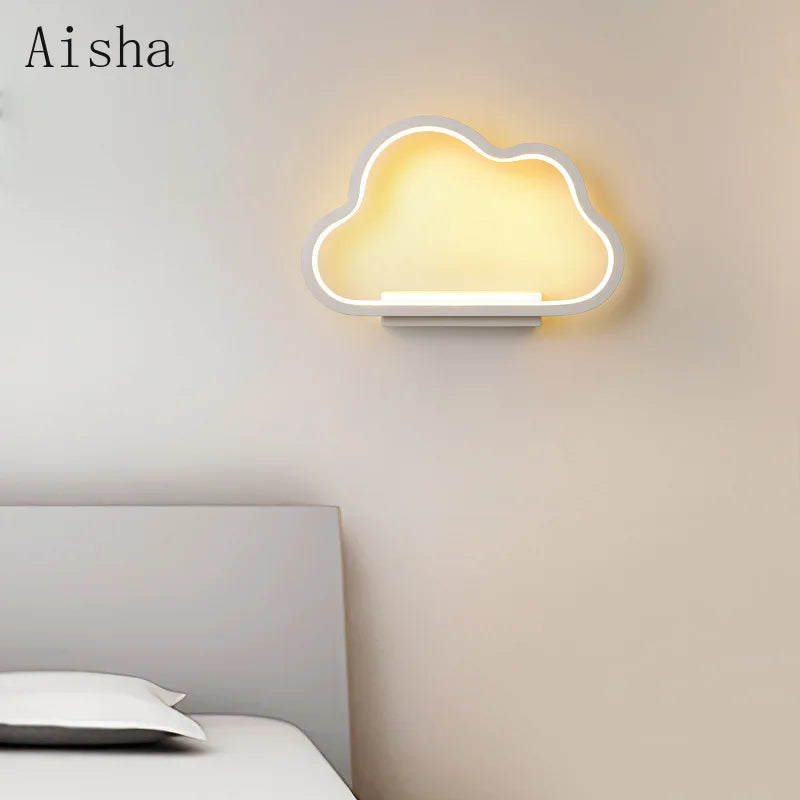 applique murale nuage led pour décoration enfant