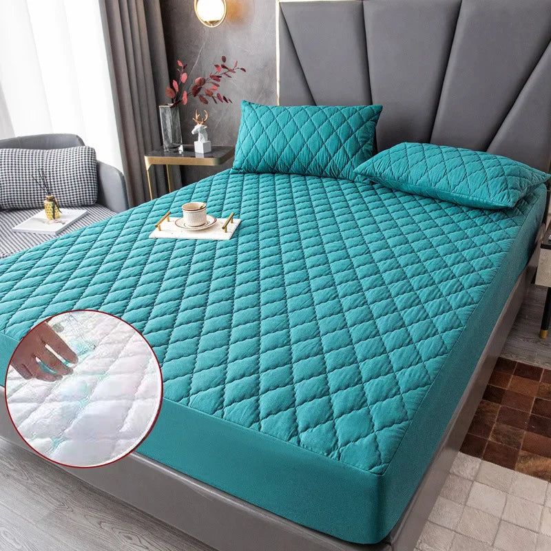 protege matelas imperméable antidérapant pour lit simple double queen king