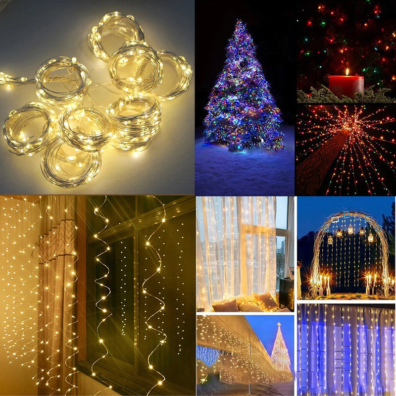 guirlande lumineuse à led pour fêtes et décorations diverses