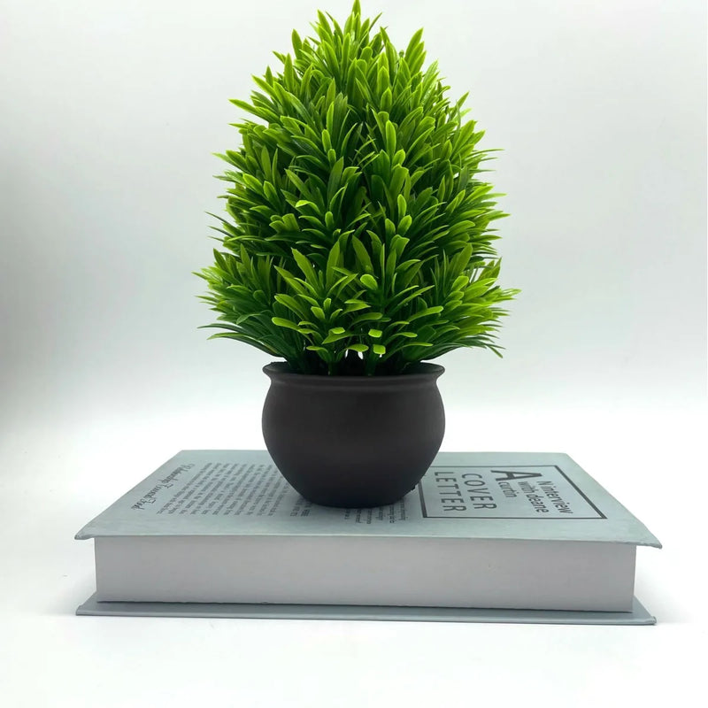 plantes artificielles bonsaï en pot pour décoration intérieure et bureau