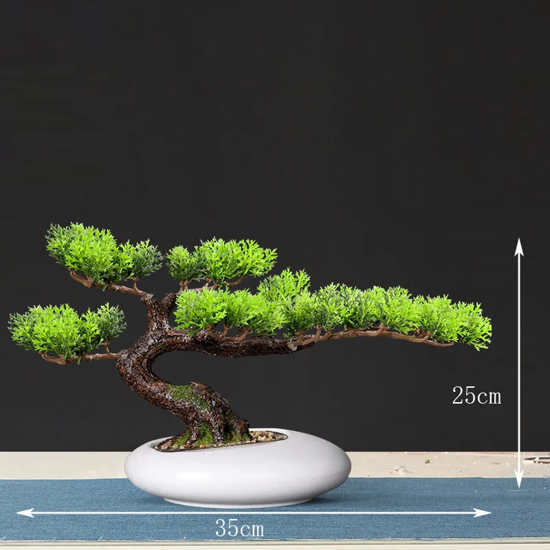 faux arbre bonsaï pour décoration intérieure et aménagement paysager