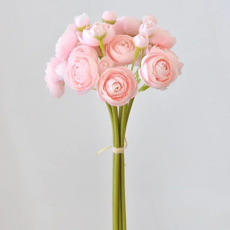 bouquet de roses artificielles pour décoration de balcon