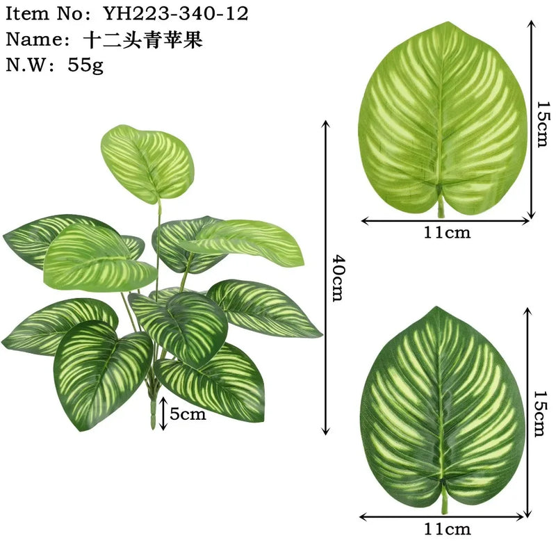 plantes artificielles palmier tropical pour décoration intérieure et extérieure