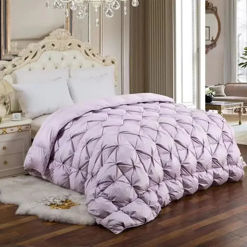 couette en duvet d'oie douce pour hiver confort maximal