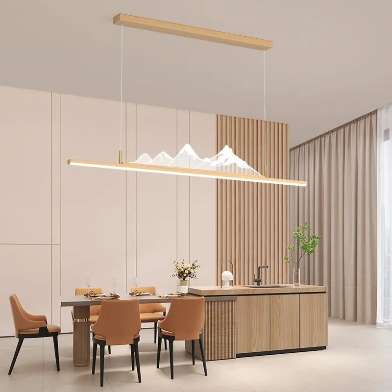 suspension à led moderne pour décoration intérieure élégante